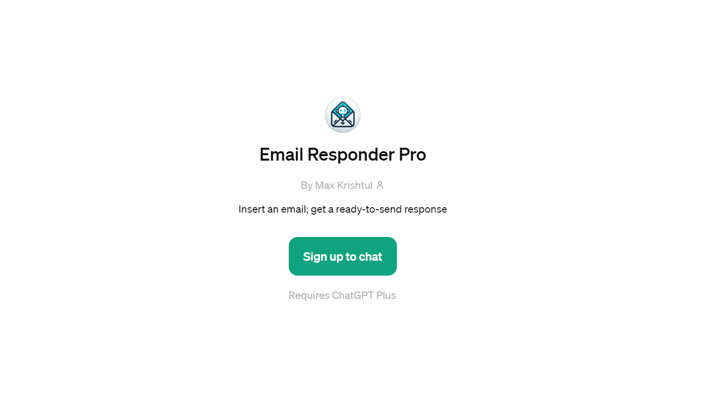 Email Responder Pro - Expert in Email Replies