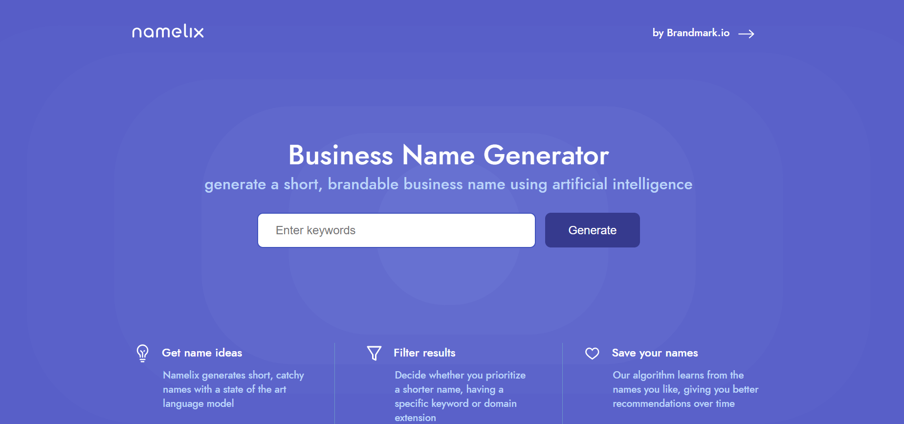 Name Generator, AI-Powered