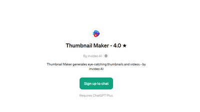 Thumbnail Maker - 4.0 - Create Stunning Thumbnails