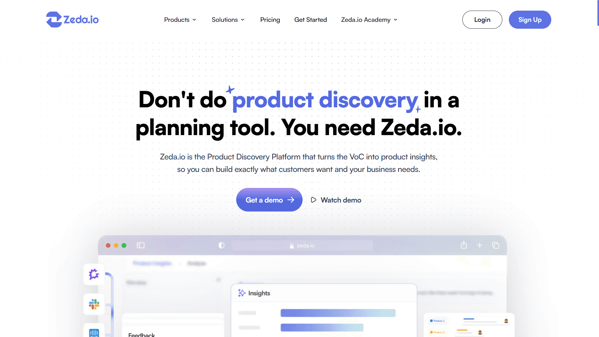 Zeda.io – Revolutionize Product Discovery with AI