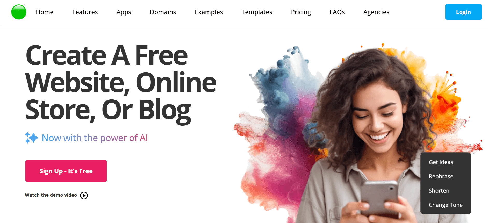 WebStarts - Create a Website for Free with AI