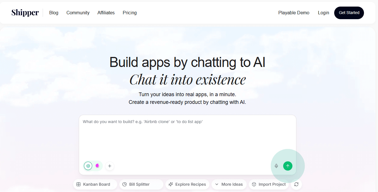 Shipper AI – Build Full-Stack Apps Faster with Agentic AI, No Code Needed