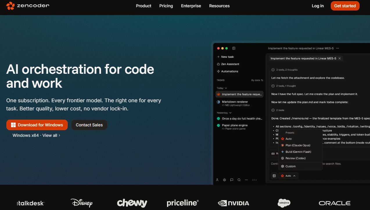 Zencoder – Multi-Agent AI Coding Tool That Writes, Tests, and Reviews Your Codebase