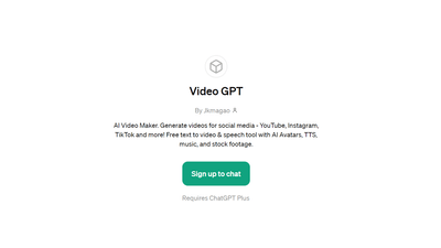  Video GPT - AI Video Maker