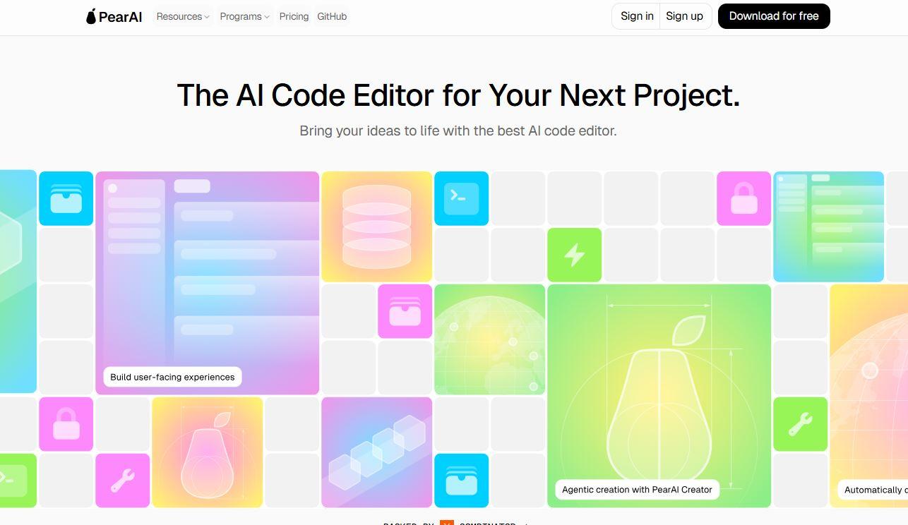 PearAI – AI-Powered Code Editor for Faster Software Development 