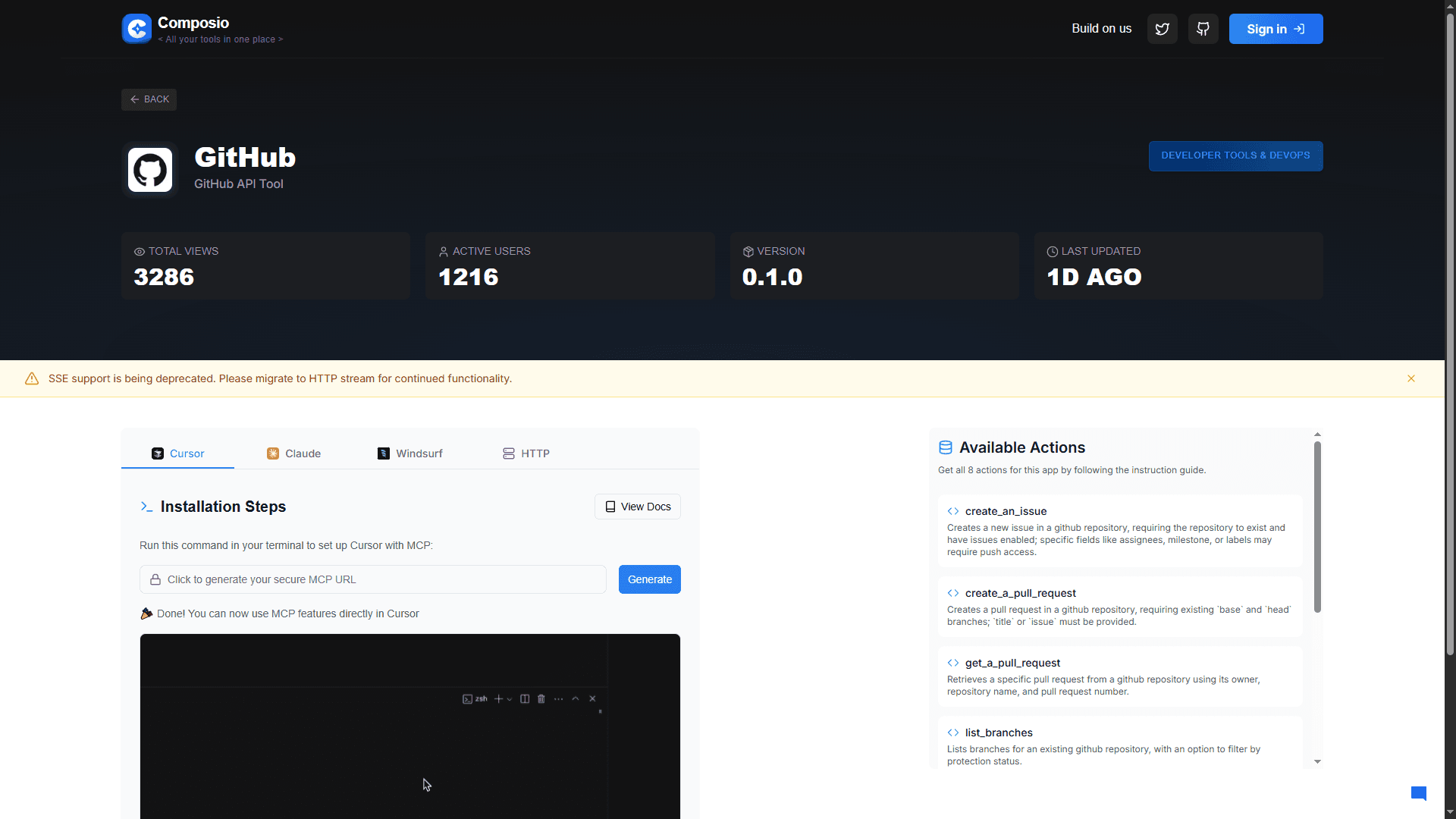 GitHub MCP – Streamline Repository Management