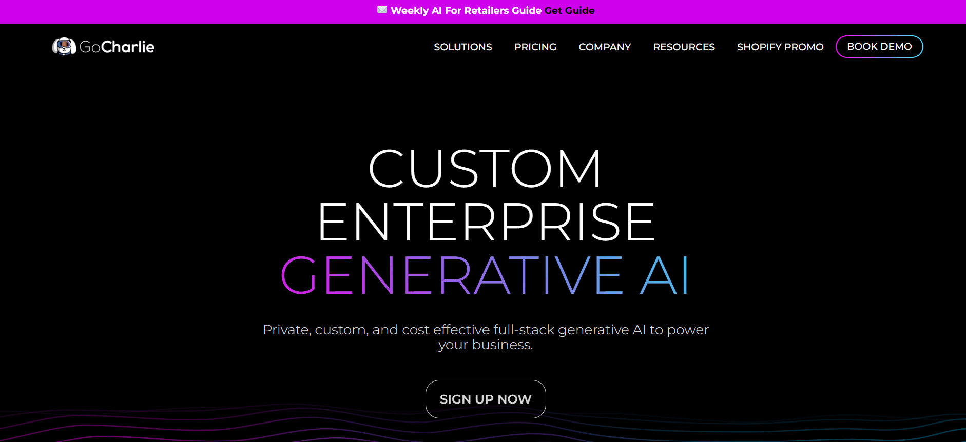 GoCharlie - Next-Gen Retail AI for Boosting E-Commerce Sales