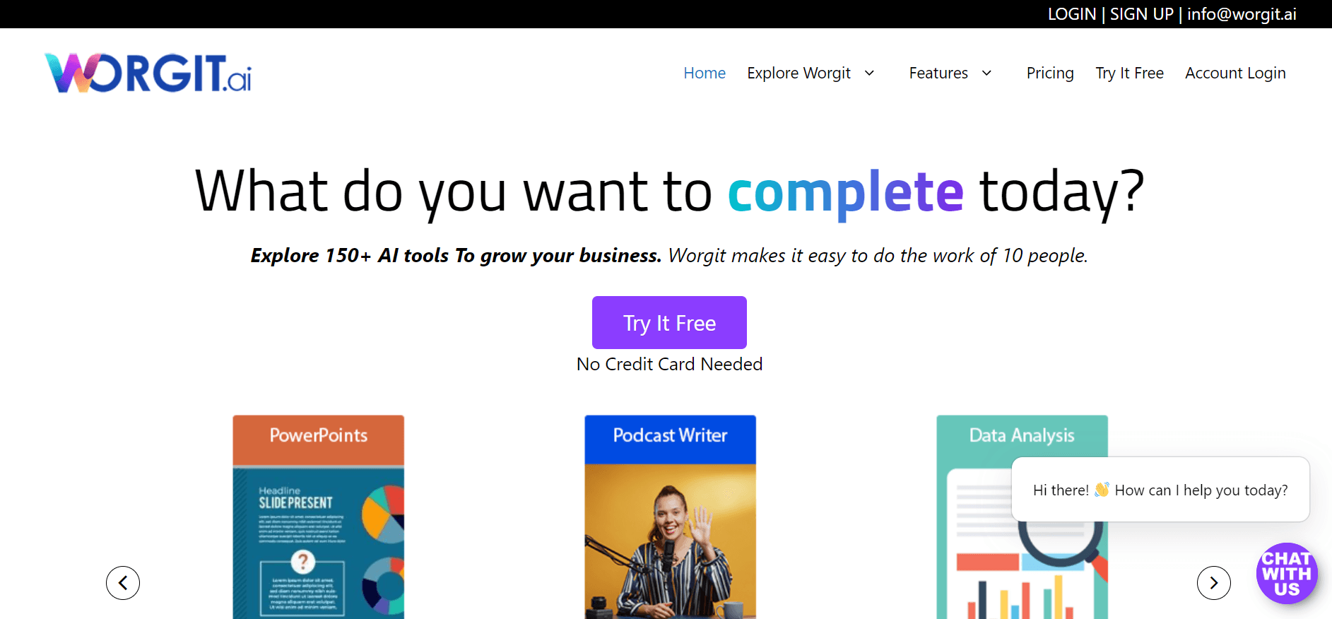 Worgit - Create Captivating Presentations, Emails, and More
