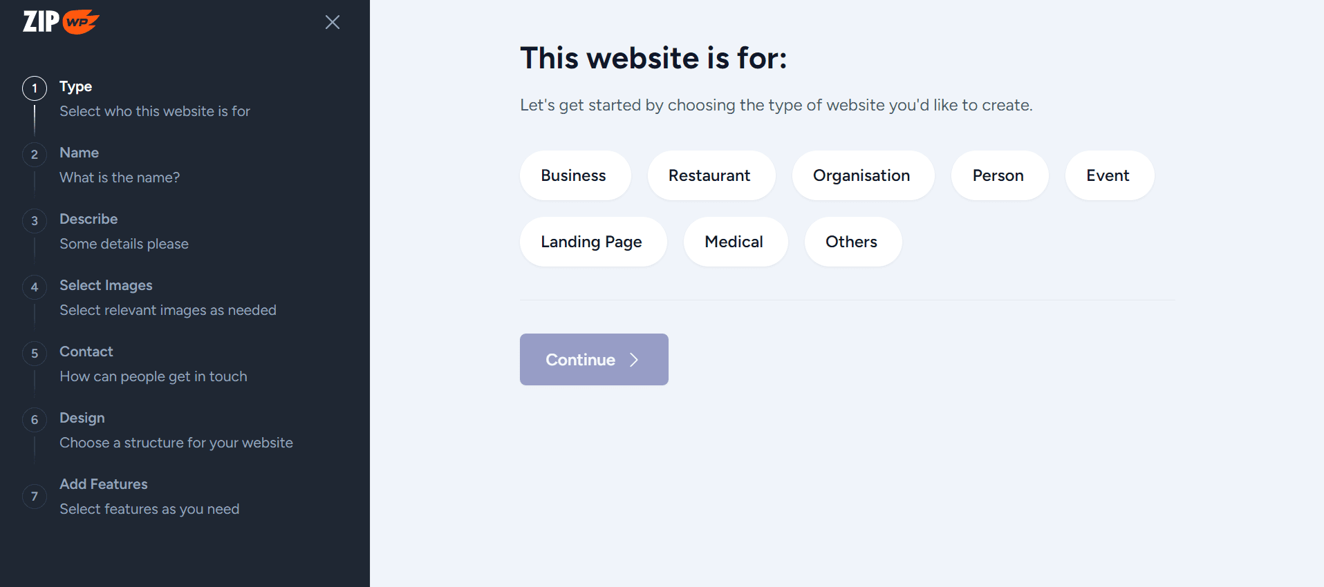 ZipWP - Create WordPress Sites Using AI