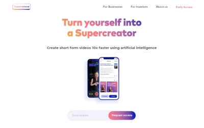 Supercreator AI - Create Original Short Videos with AI Assistance