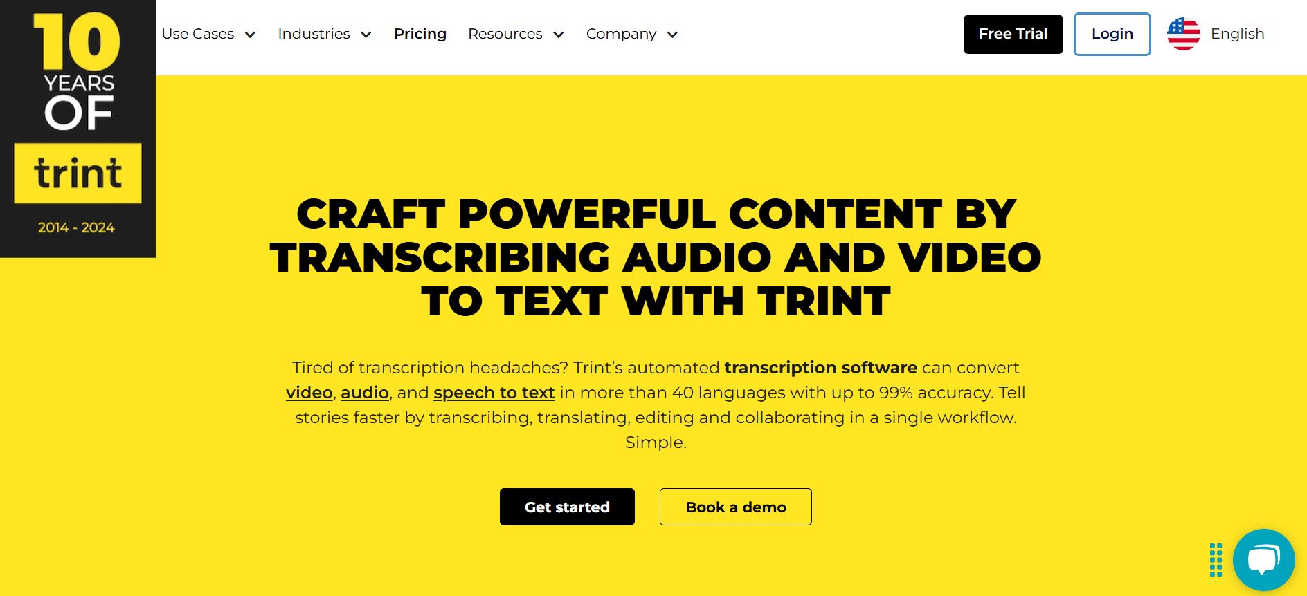 Trint - Blazing-Fast AI Transcription Tool to Streamline Workflows