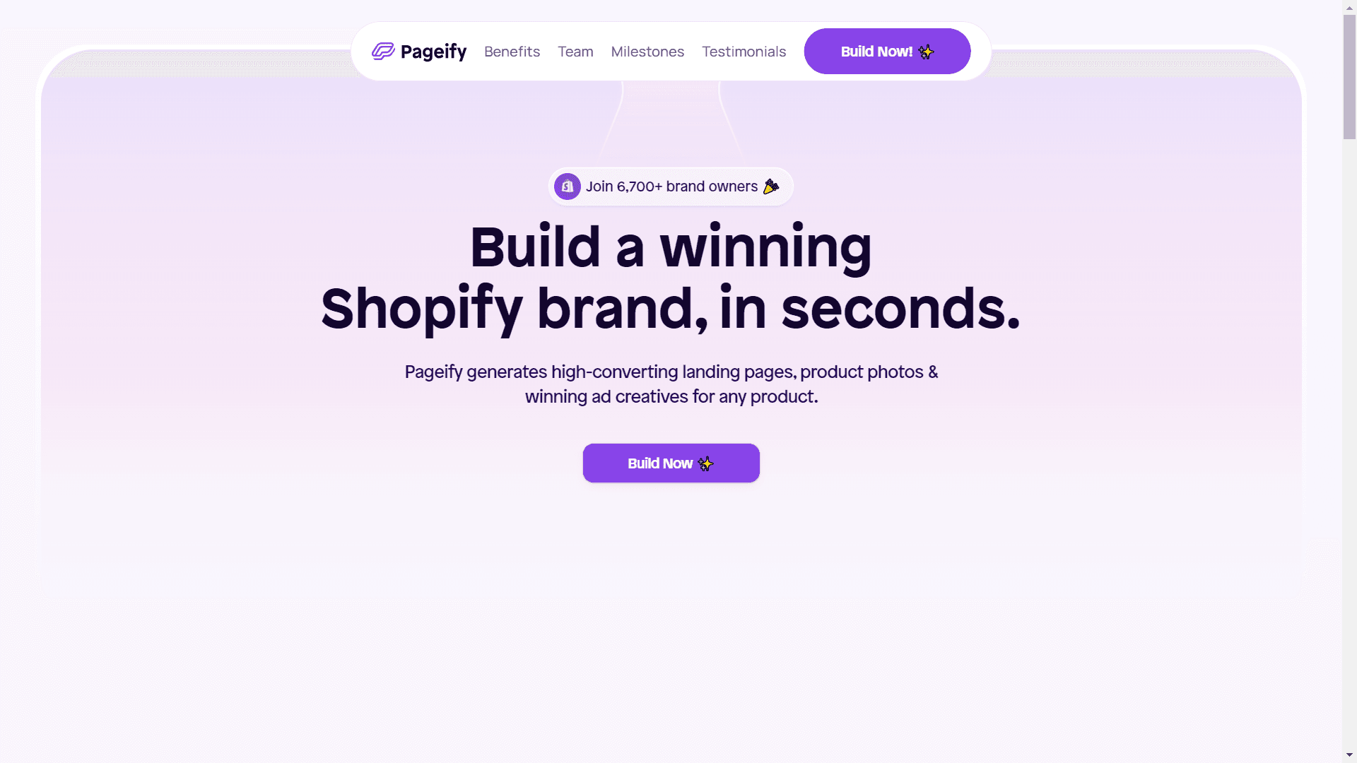 Pageify AI - Simplifying Website Creation with AI