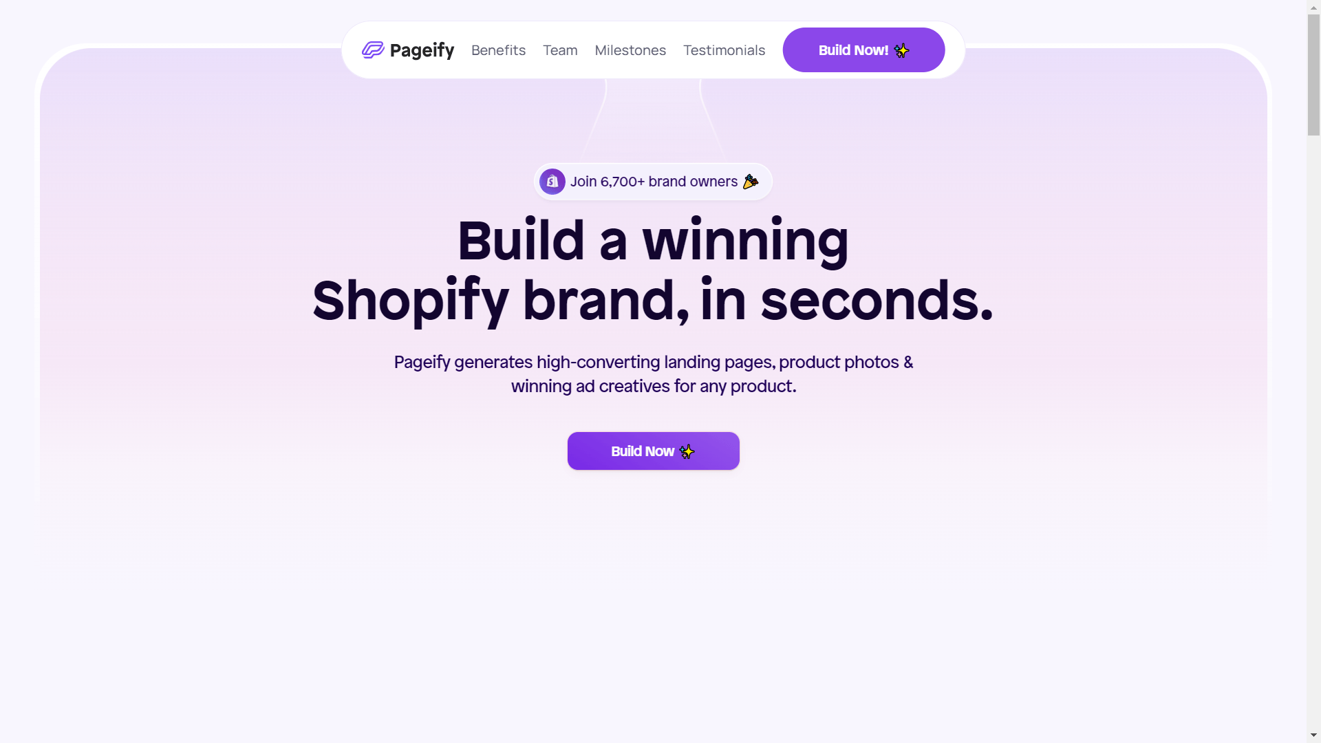 Pageify AI - Simplifying Website Creation with AI