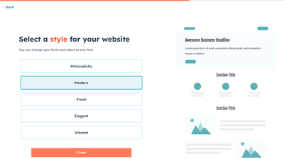HubSpot - AI Website Builder for Businesses