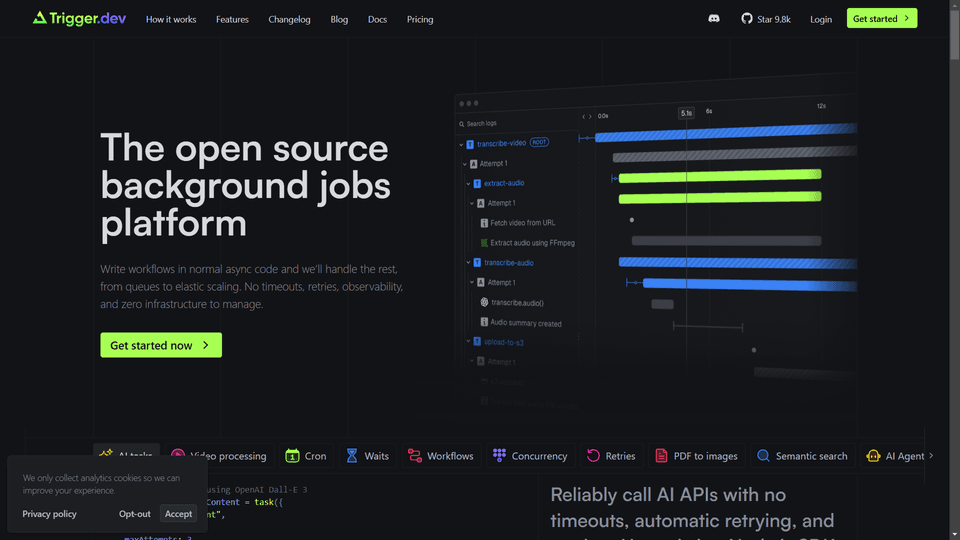 Trigger.dev - Simplify Background Job Management | B12
