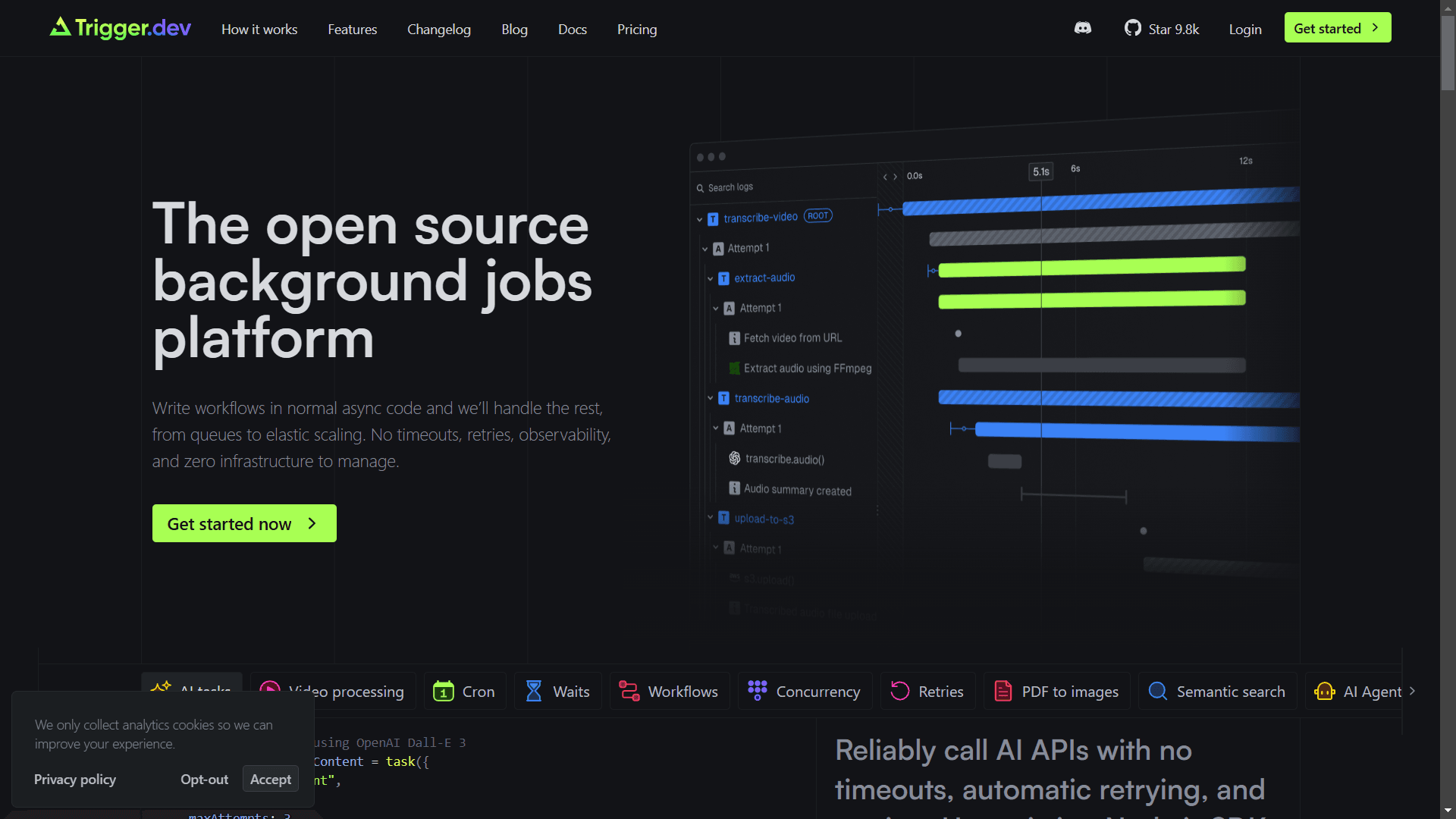 Trigger.dev - Simplify Background Job Management
