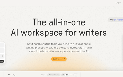 Strut - AI Workspace for Your Writing Needs