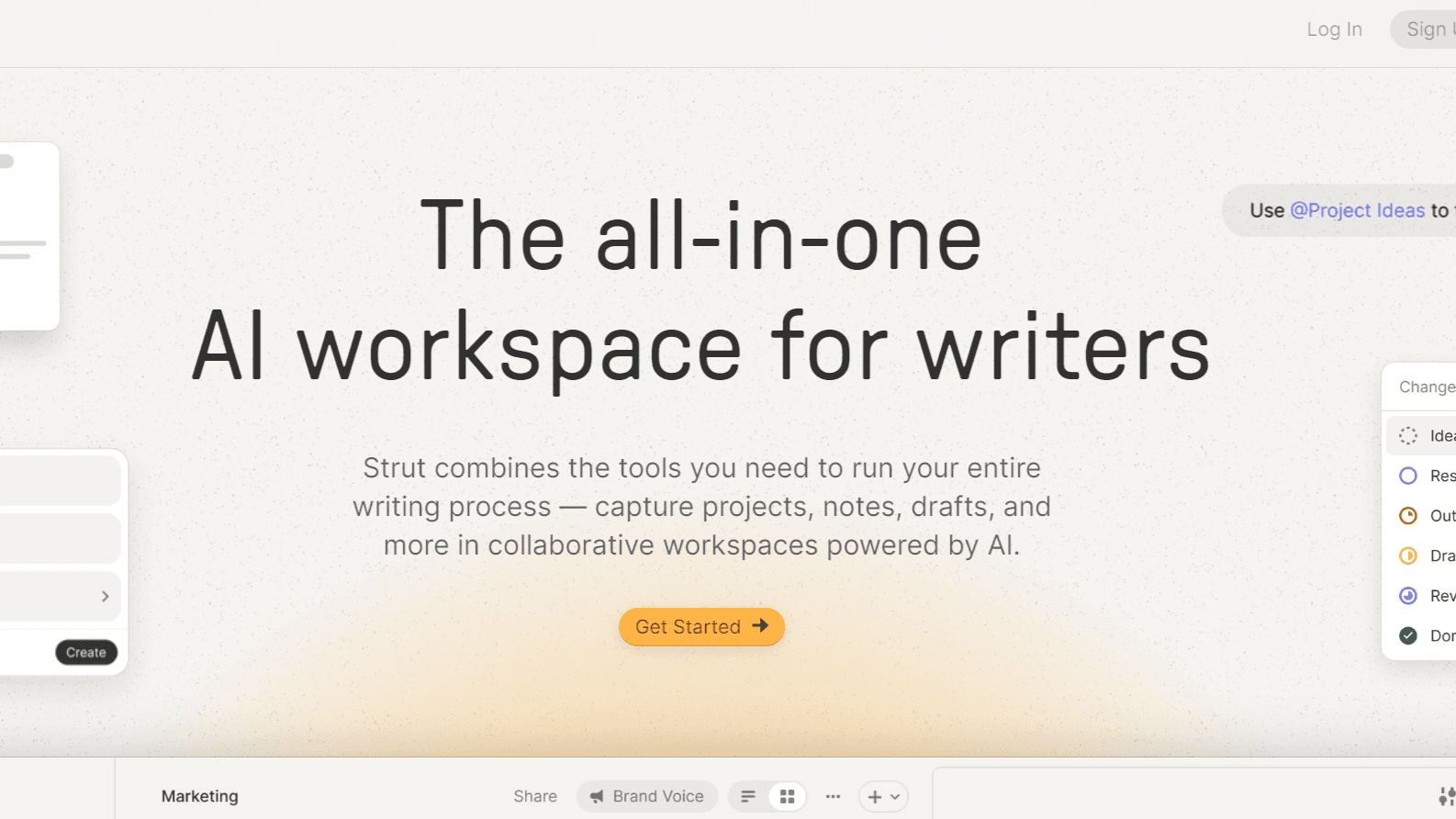 Strut - AI Workspace for Your Writing Needs
