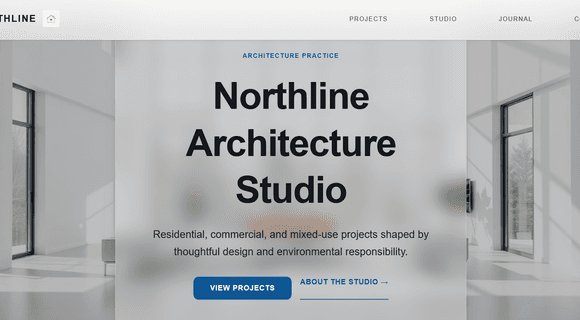 Architecture portfolio