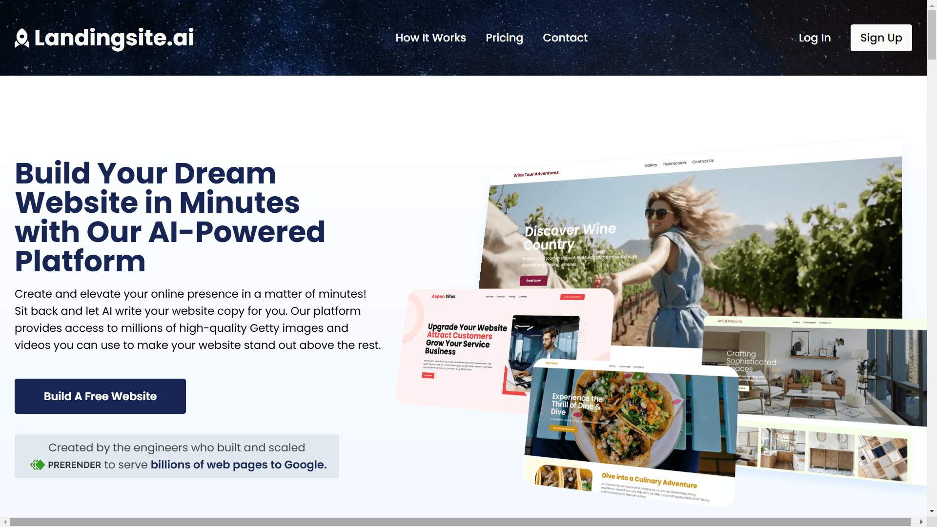 Landingsite AI – Build Stunning Websites with AI-Powered Ease