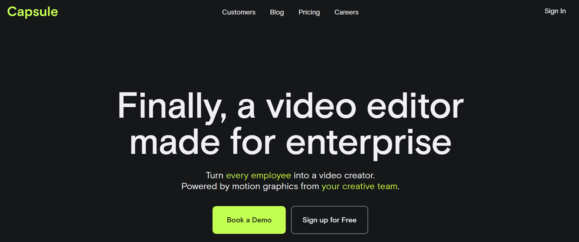 Capsule - Create Branded Videos Effortlessly 10x Faster