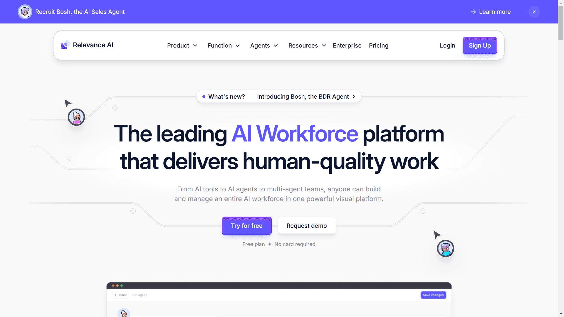 Relevance AI - The Leading AI Workforce Platform