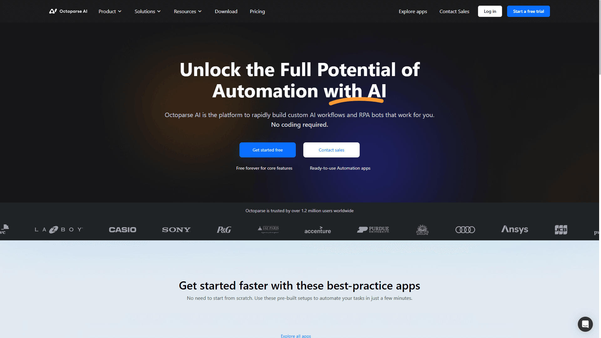 Octoparse AI - Simplifying Workflow Automation Without Code