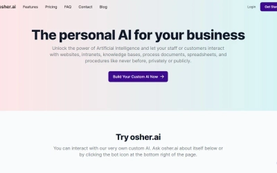 Osher - Personal AI for Business & Custom AIs