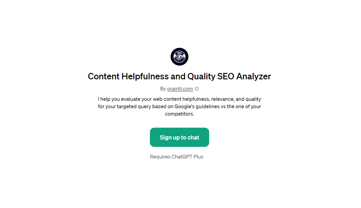 Content Helpfulness and Quality SEO Analyzer - for Top-Notch Content