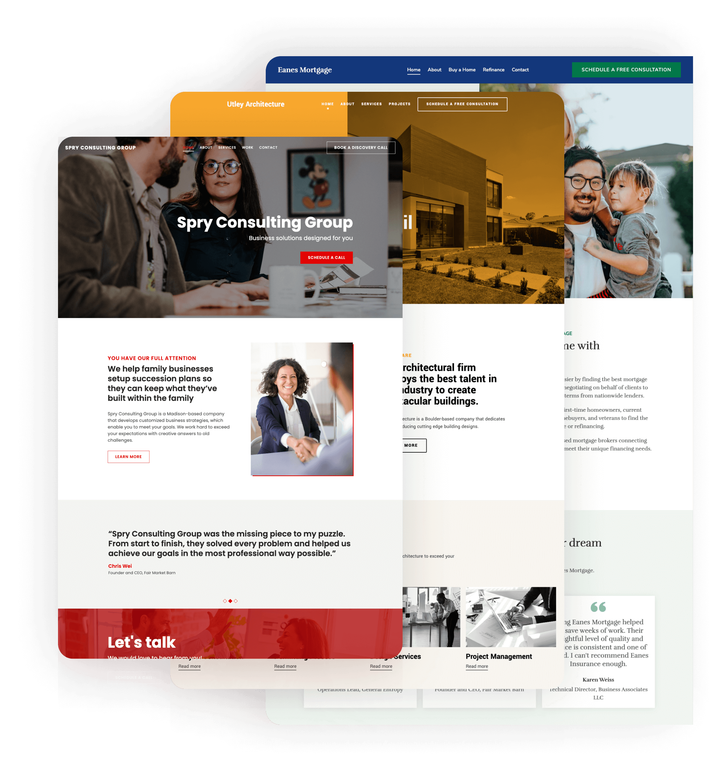 A beautiful website without starting from scratch