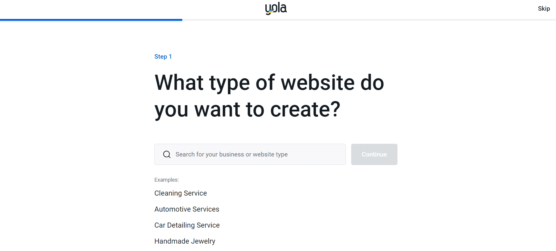 Yola - Automated Website Builder