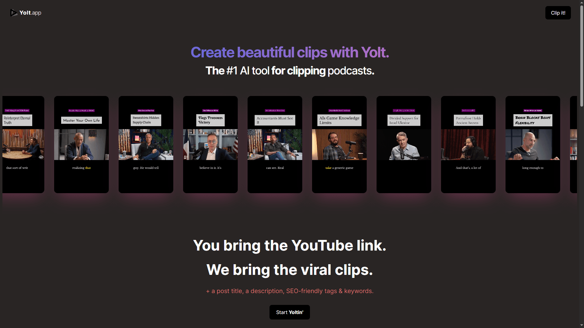 Yolt – YouTube Video Summarizer