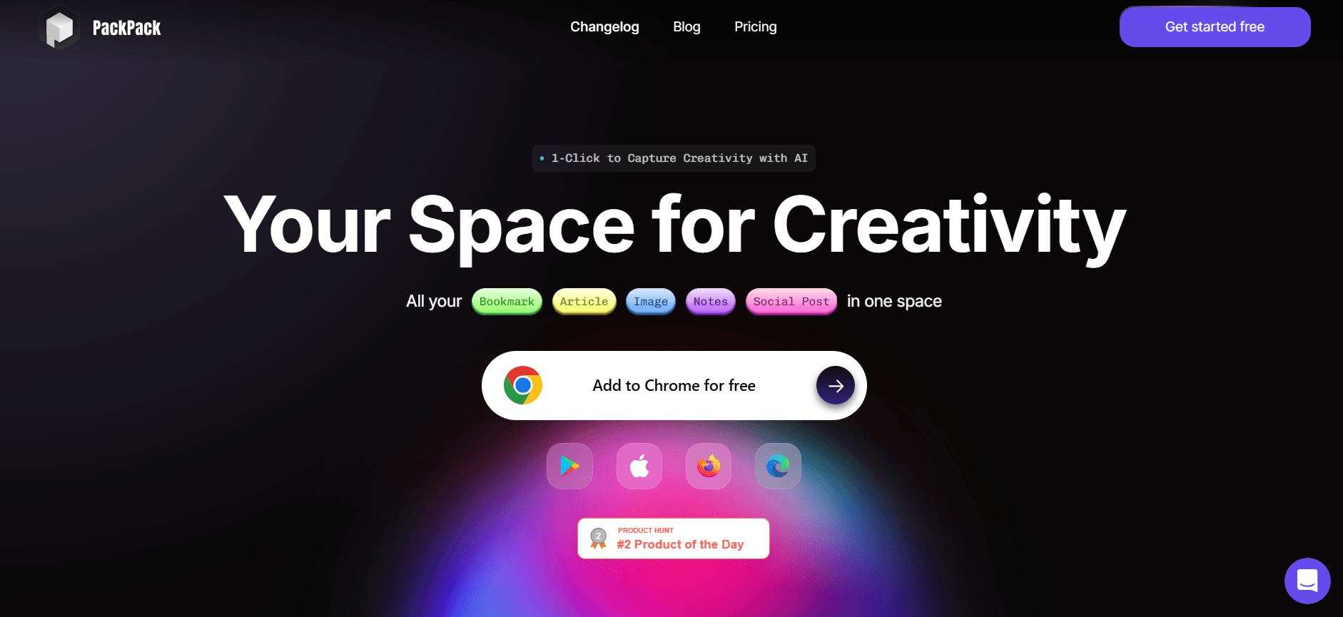 PackPack - AI-Powered Bookmarking Hub to Save Your Favorite Content