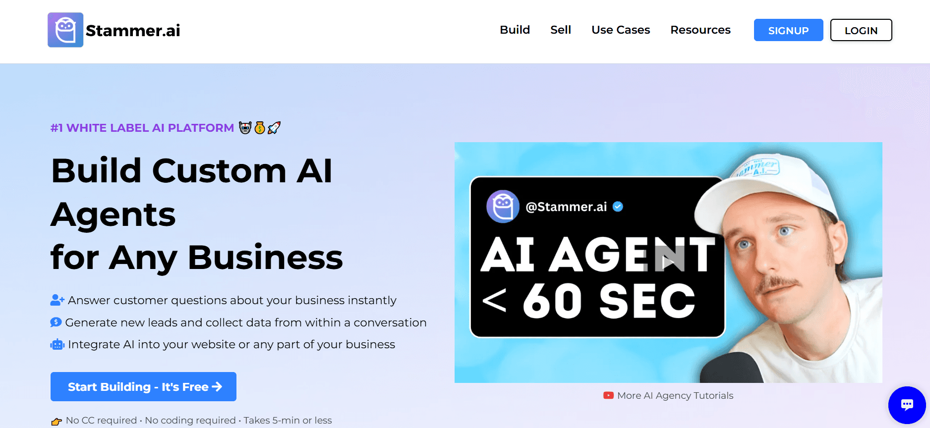 Stammer - Empower Your Brand with White Label AI Chatbots