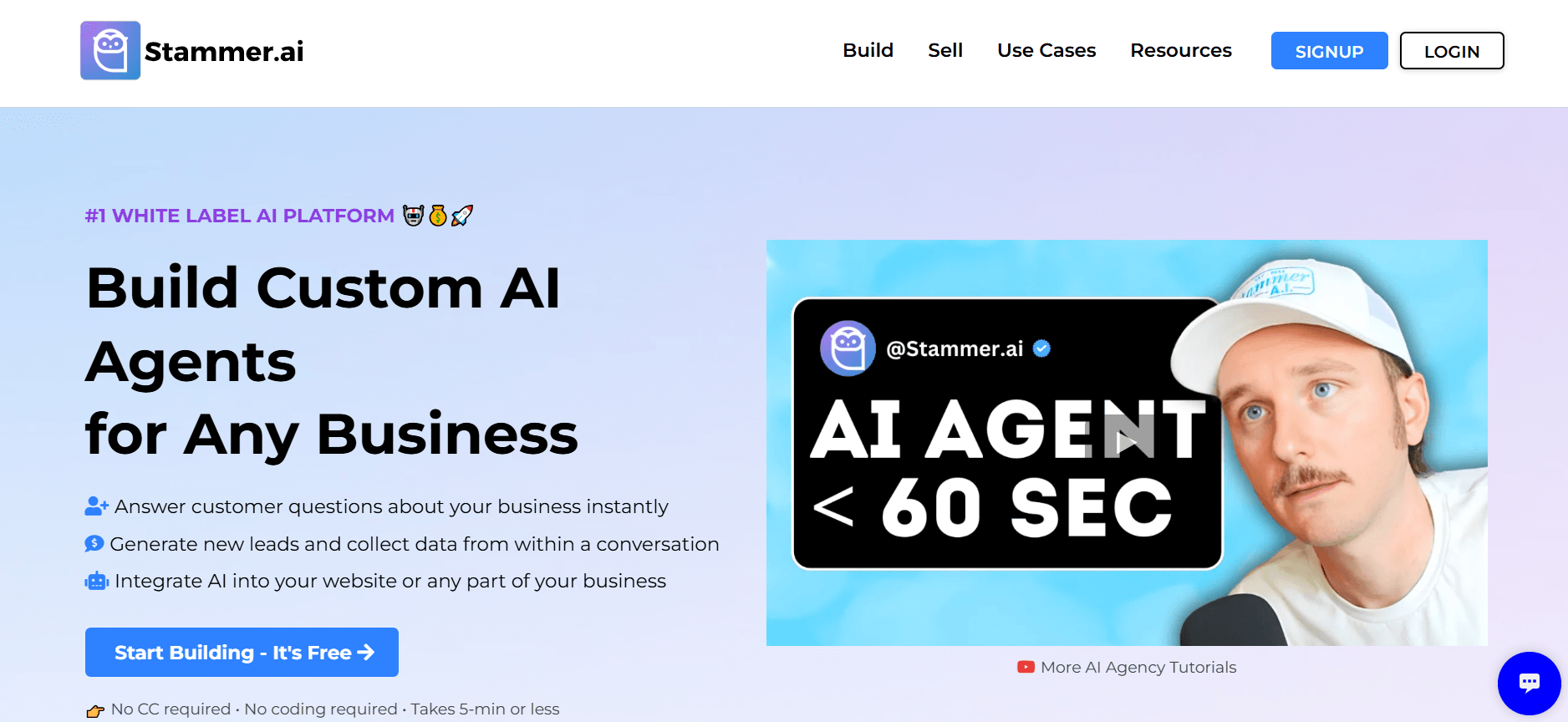 Stammer - Empower Your Brand with White Label AI Chatbots