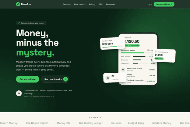 Expense tracker app template 