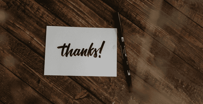 The art of saying ‘thank you’ in business