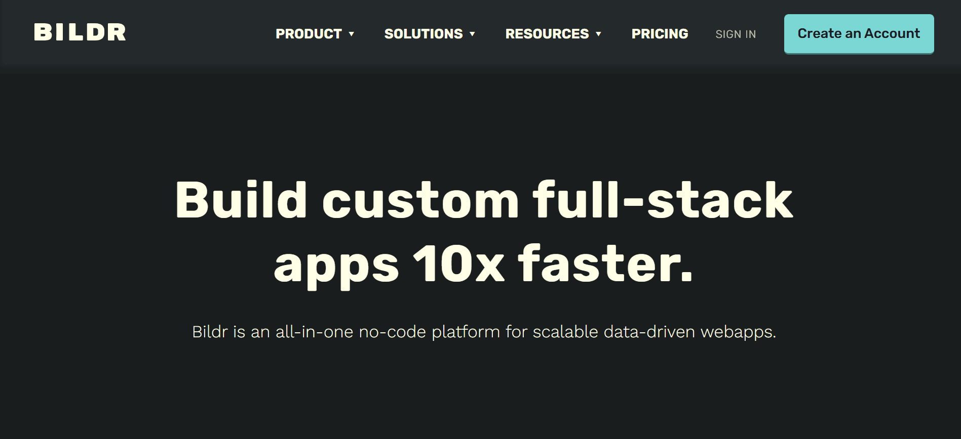Bildr - Go Beyond No-Code and Create Powerful Web Apps