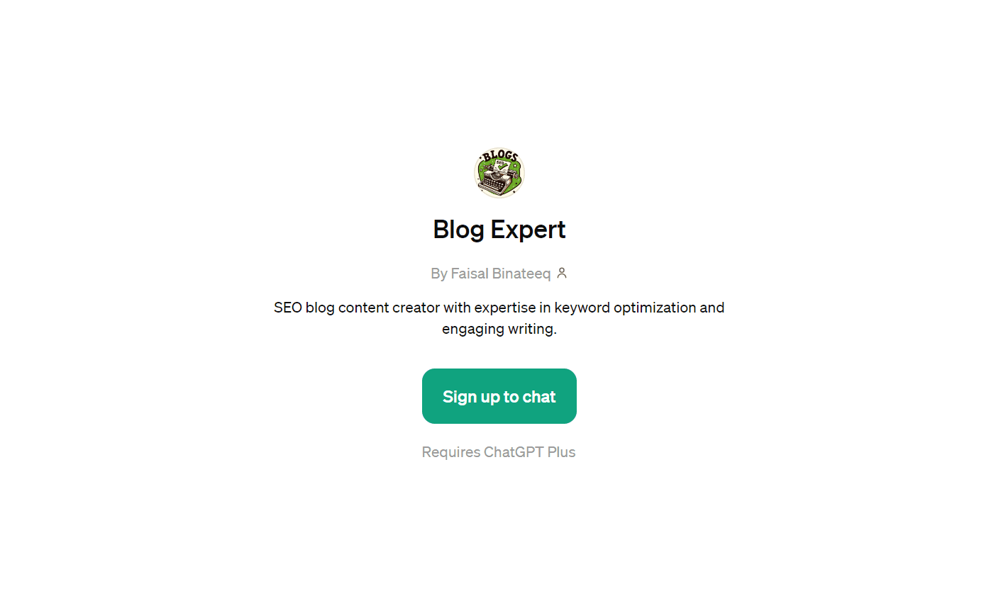 Blog Expert - Get SEO-Optimized Blogs