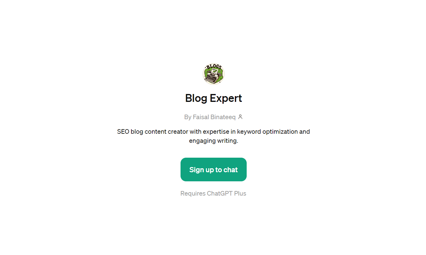 Blog Expert - Get SEO-Optimized Blogs