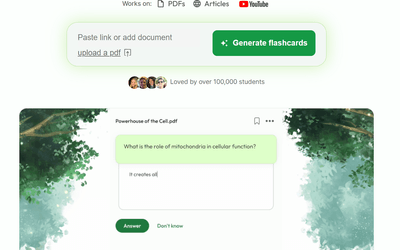 Wisdolia - Create Smart Flashcards That Aid in Learning