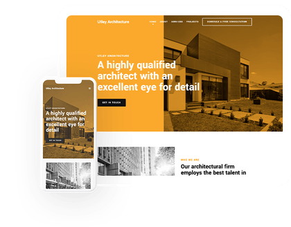 Website design for architecture firms