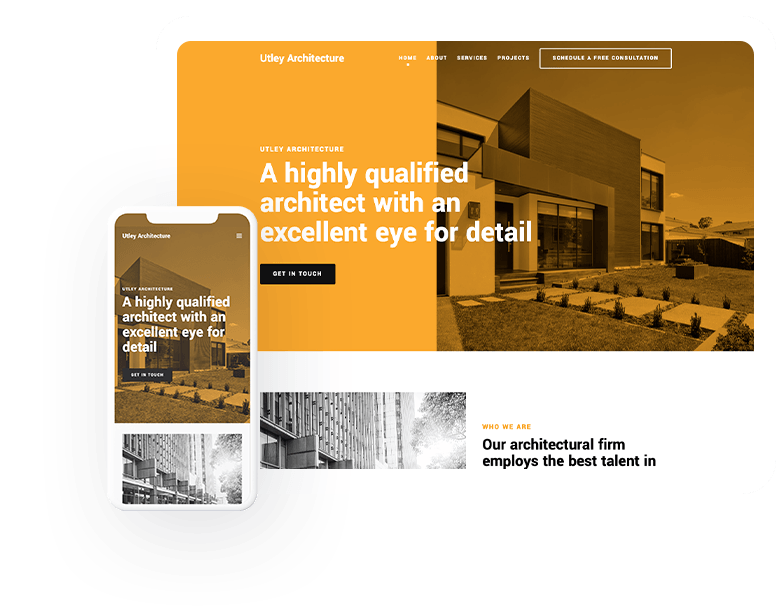 Website design for architecture firms
