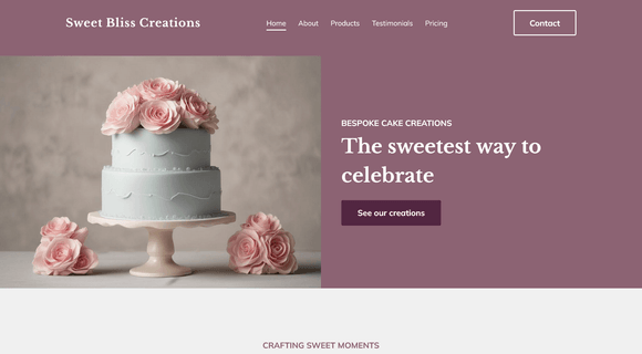 Landing page