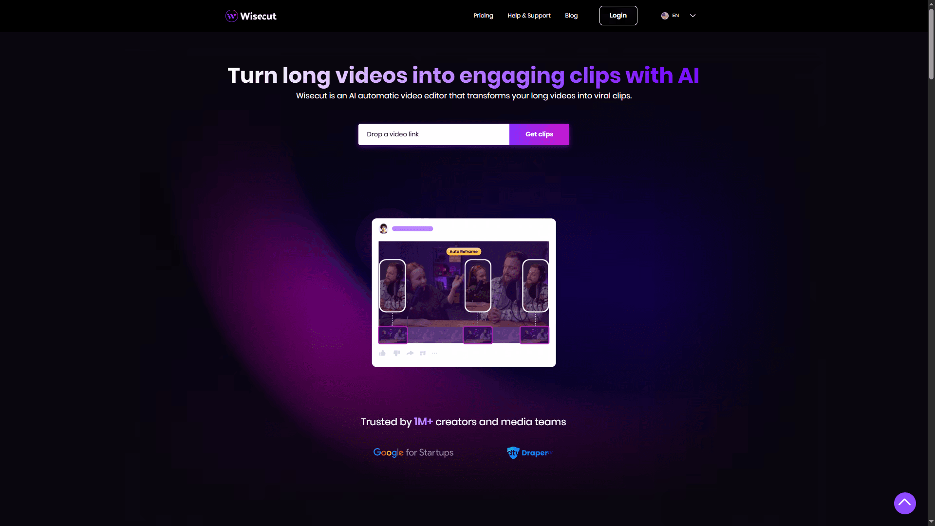 Wisecut – AI-Powered Video Editing