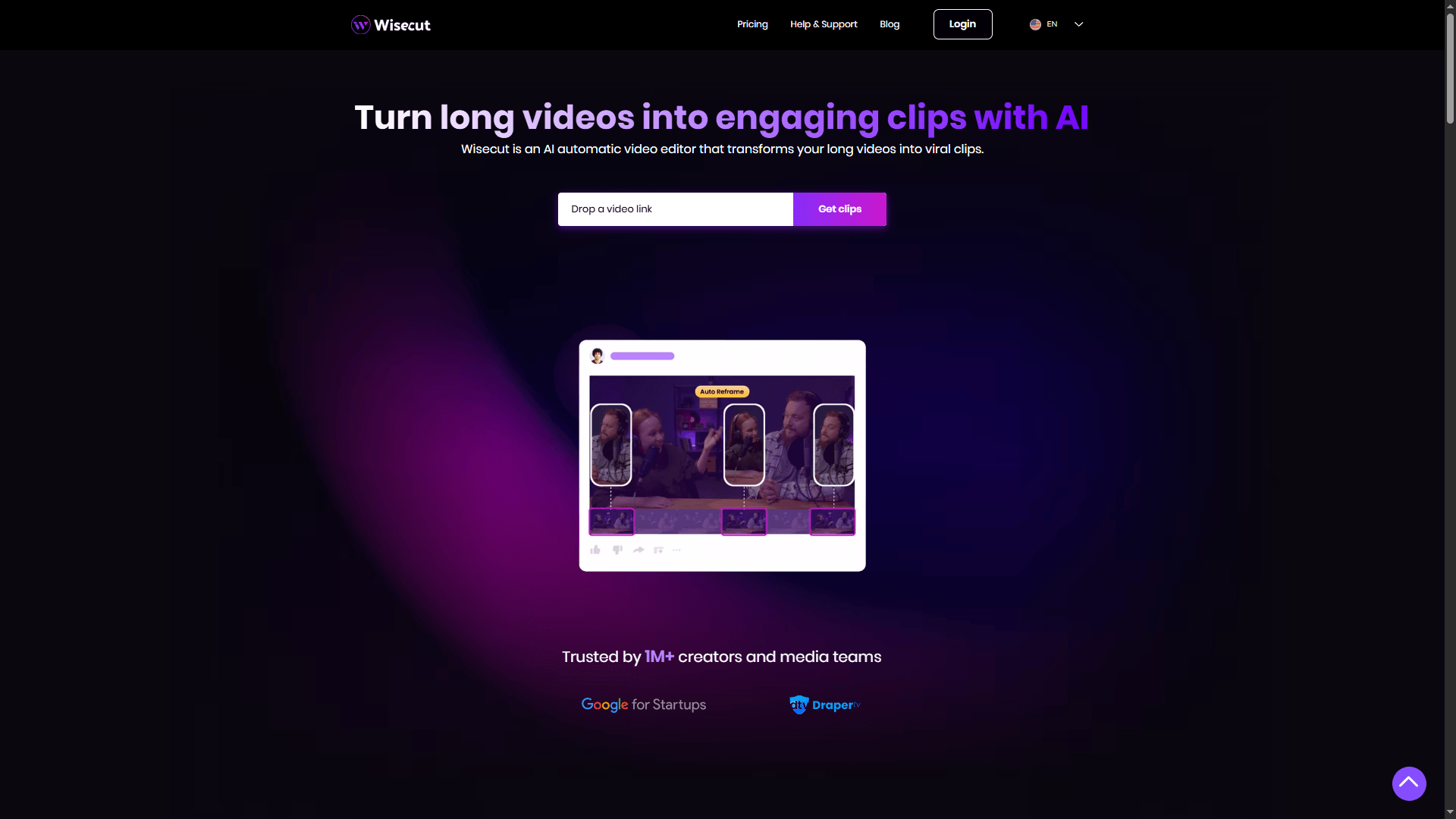 Wisecut – AI-Powered Video Editing