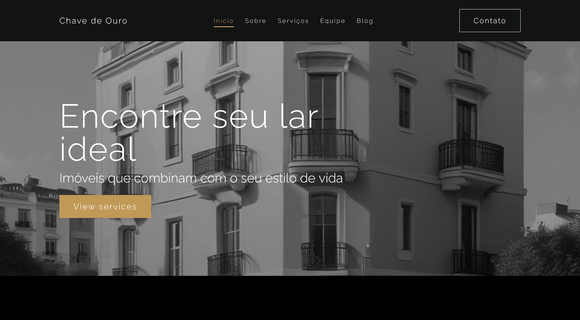 Site de agência imobiliária