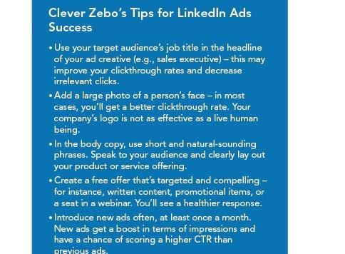 Clever Zebo's tips for LinkedIn marketing