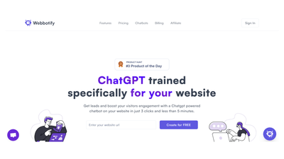 Webbotify - AI-Powered Chatbot Platform