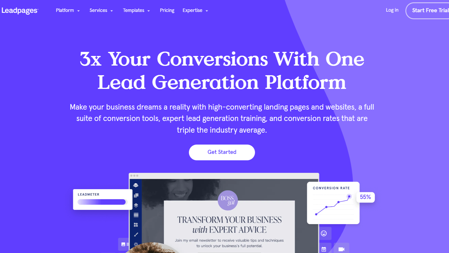 Leadpages - AI Landing Page Creator For Small Businesses